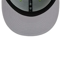 Men's New Era Green/Gray Athletics Two-Tone Color Pack 59FIFTY Fitted Hat