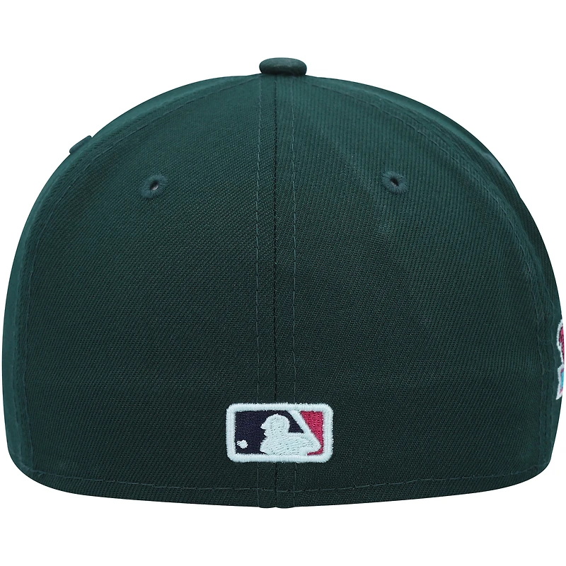 Men's New Era Green Athletics 1989 World Series Polar Lights 59FIFTY Fitted Hat
