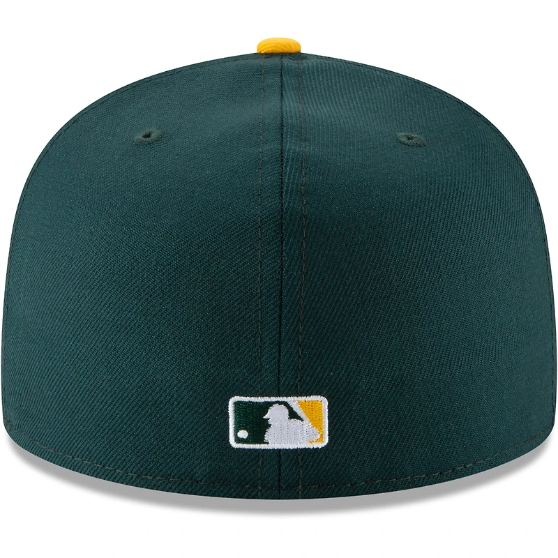 Casquette ajustée en laine 59FIFTY Athletics 1989 World Series pour homme de New Era, verte