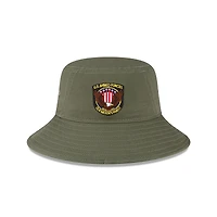 Men's New Era Green Athletics 2023 Armed Forces Day Bucket Hat