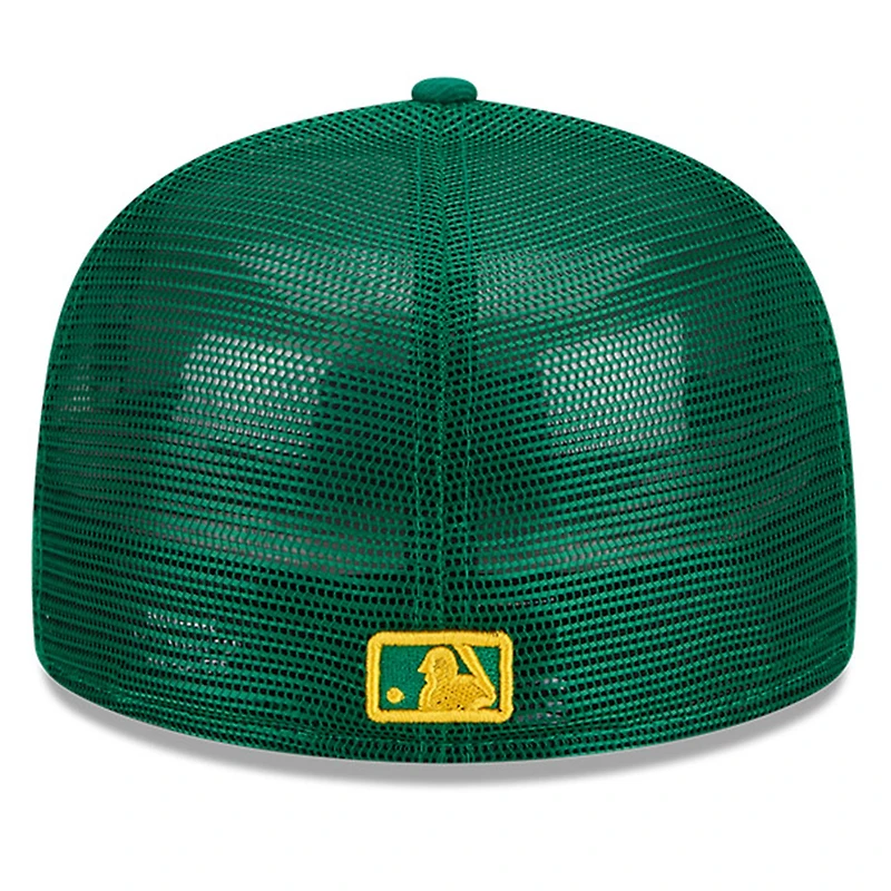 Men's New Era Green Athletics 2023 Batting Practice 59FIFTY Fitted Hat