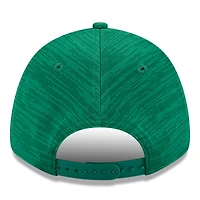 Men's New Era Green Athletics 2024 Clubhouse 9FORTY Adjustable Hat