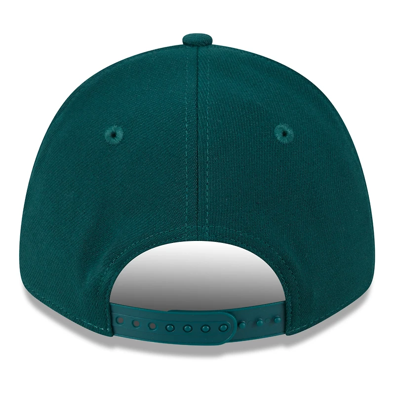 Men's New Era Green Athletics 2024 Father's Day 9FORTY Adjustable Hat