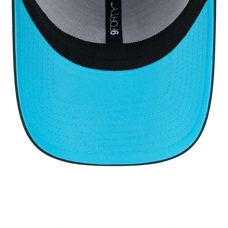 Men's New Era Green Athletics 2024 Father's Day 9FORTY Adjustable Hat