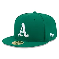 Men's New Era Green Athletics 2026 Baseball Hall of Fame 59FIFTY Fitted Hat