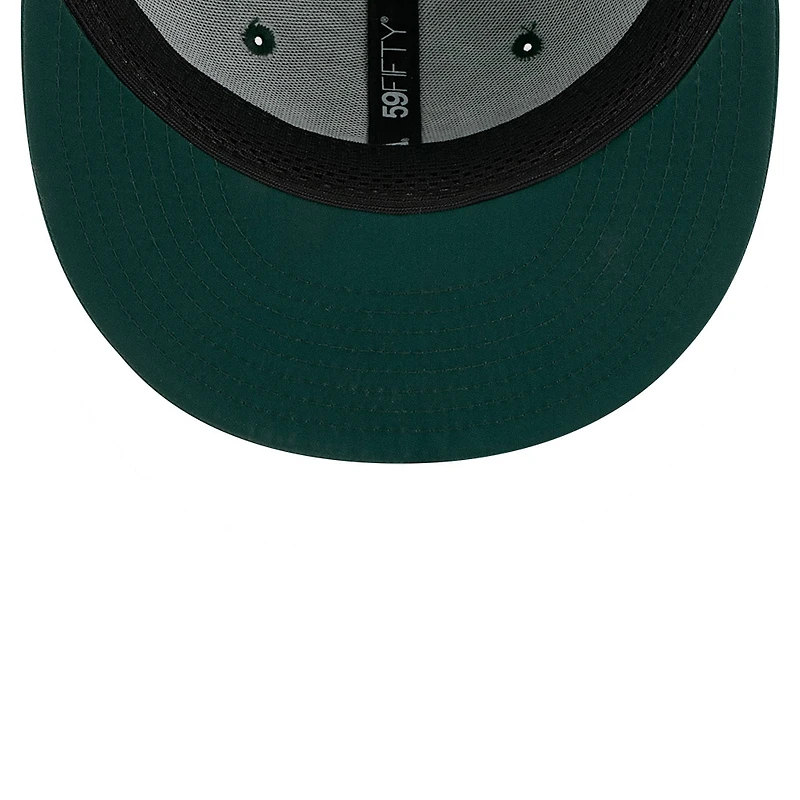 Men's New Era Green Athletics 2026 Batting Practice 59FIFTY Fitted Hat