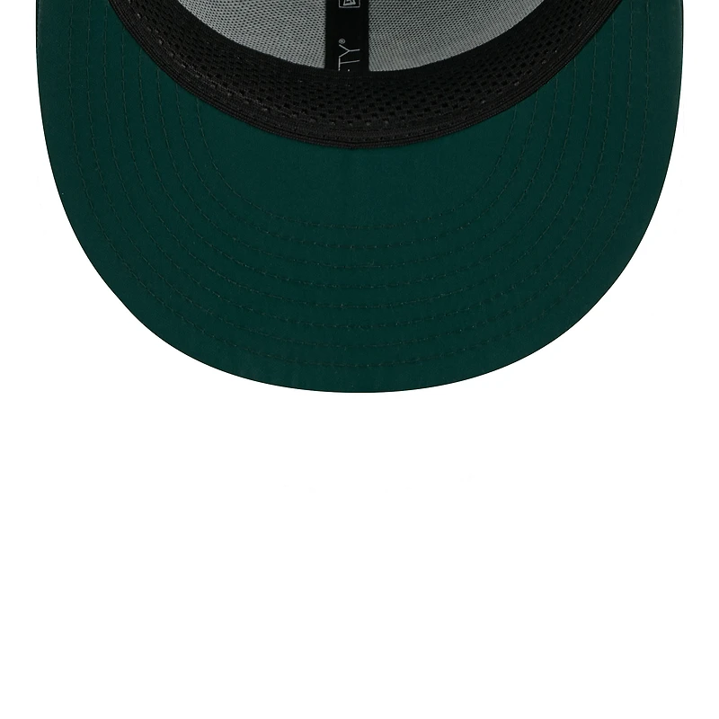 Men's New Era Green Athletics 2026 Batting Practice 9FIFTY Snapback Hat