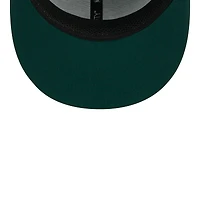 Men's New Era Green Athletics 2026 Batting Practice 9FIFTY Snapback Hat