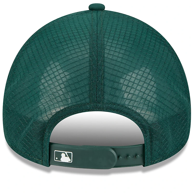Casquette ajustable New Era Green Athletics 2026 pour homme, modèle alternatif d'entraînement au bâton Apex 9FORTY