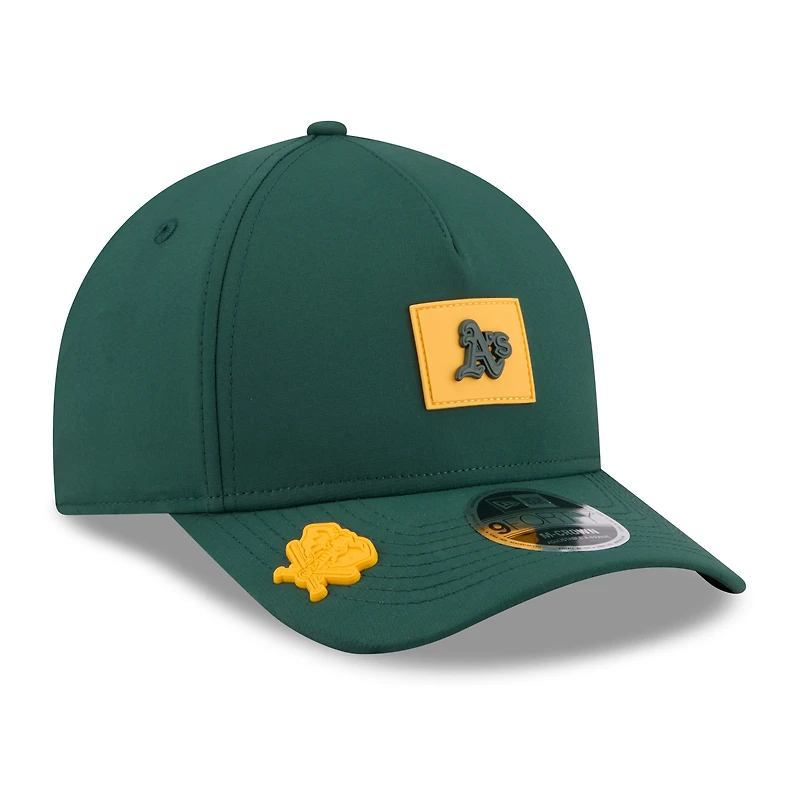 Men's New Era  Green Athletics 2026 Clubhouse 9FORTY A-Frame Adjustable Hat
