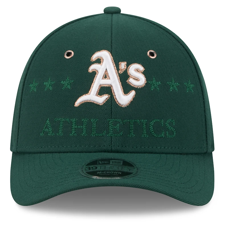 Men's New Era Green Athletics 2026 MLB All-Star Game 39THIRTY Flex Hat