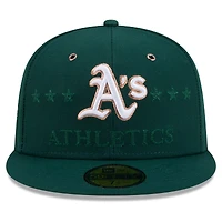 Casquette ajustée New Era Green Athletics 2026 MLB All-Star Game 59FIFTY pour homme