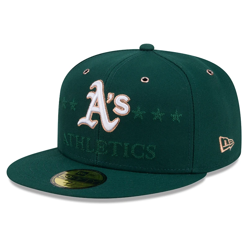Men's New Era Green Athletics 2026 MLB All-Star Game 59FIFTY Fitted Hat