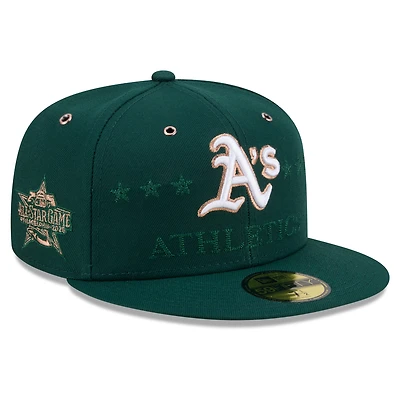 Men's New Era Green Athletics 2026 MLB All-Star Game 59FIFTY Fitted Hat