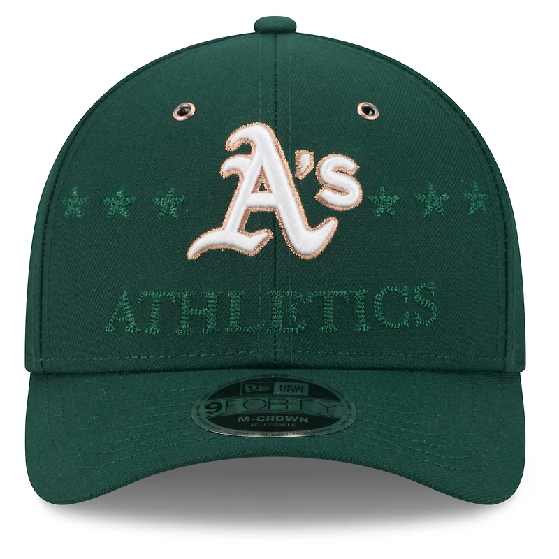 Men's New Era Green Athletics 2026 MLB All-Star Game 9FORTY Adjustable Hat
