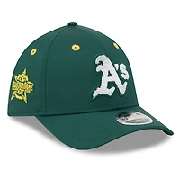 Casquette New Era Green Athletics 2026 MLB All-Star Game Workout 39THIRTY M-Crown Flex pour homme