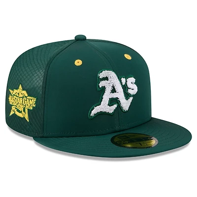 Men's New Era Green Athletics 2026 MLB All-Star Game Workout 59FIFTY Fitted Hat