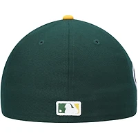 Men's New Era Green Athletics 9/11 Memorial Side Patch 59FIFTY Fitted Hat