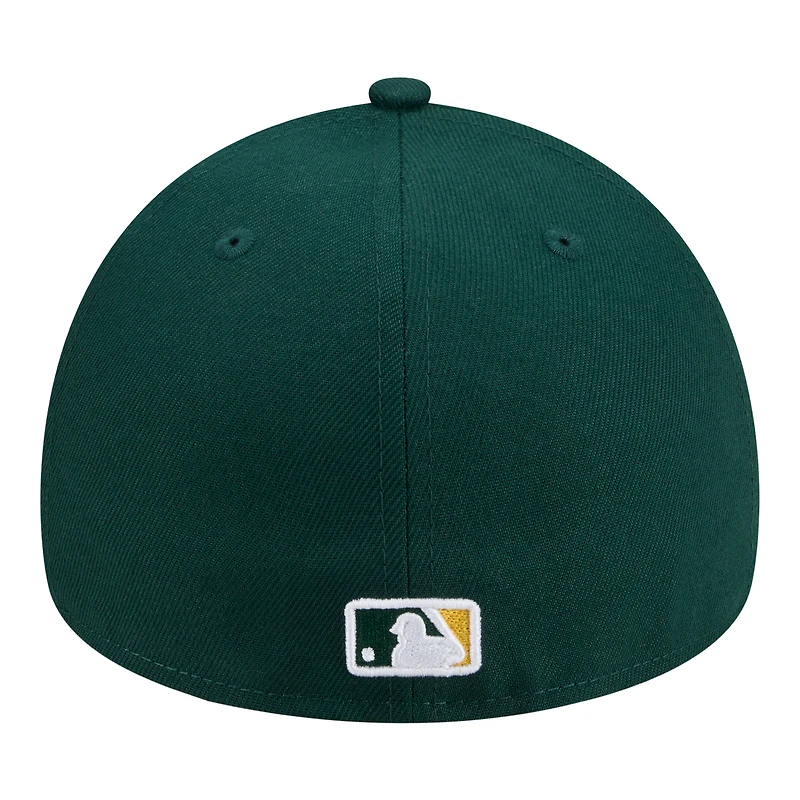 Casquette ajustée New Era Athletics A-Frame 59FORTY verte pour homme