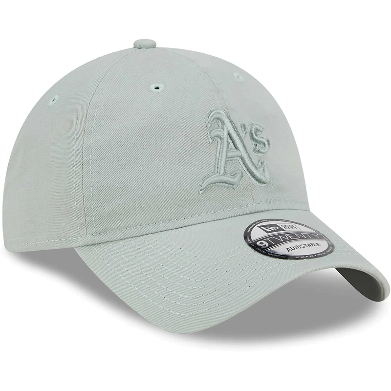 Men's New Era Green Athletics Color Pack 9TWENTY Adjustable Hat