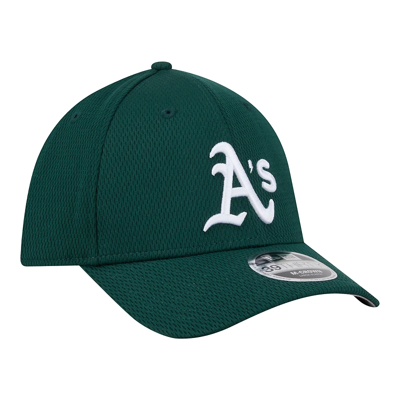Men's New Era Green Athletics Dash 39THIRTY Flex Hat