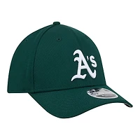 Men's New Era Green Athletics Dash 39THIRTY Flex Hat