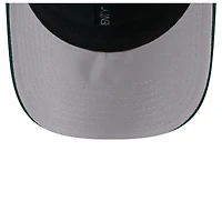 Men's New Era Green Athletics Flag 9SEVENTY Stretch-Snap Hat