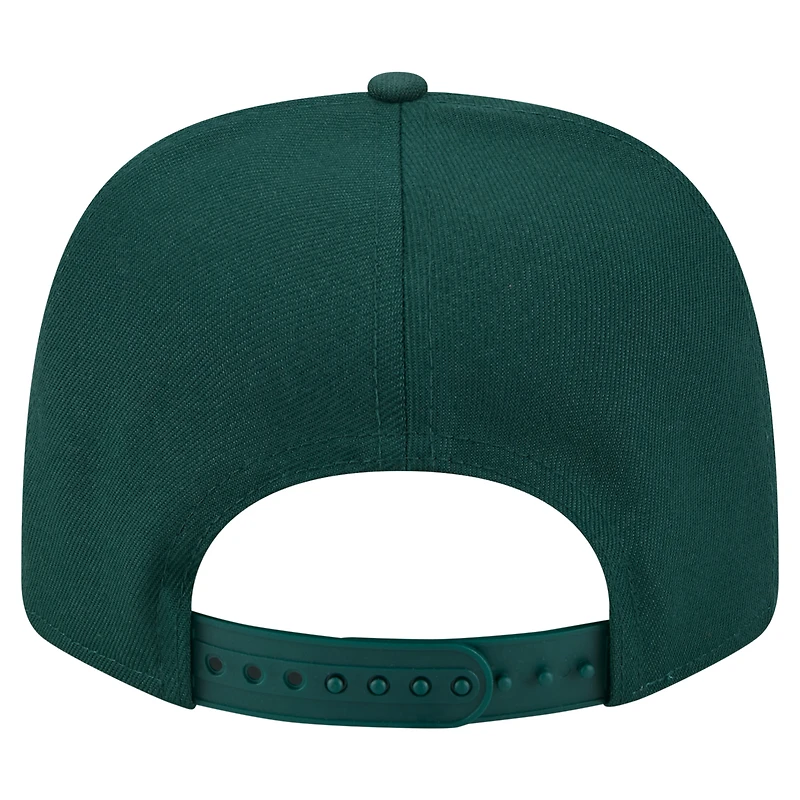 Men's New Era Green Athletics Multi-Rope 9SEVENTY Stretch-Snap Hat