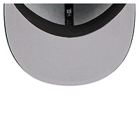 Men's New Era Green Athletics Overlap 59FIFTY Fitted Hat