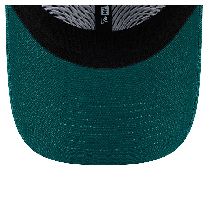 Men's New Era Green Athletics Subtle Camo 39THIRTY Flex Hat