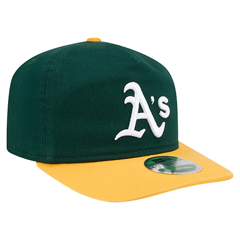 Casquette ajustable New Era Athletics Team 19TWENTY verte pour homme