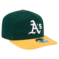 Casquette ajustable New Era Athletics Team 19TWENTY verte pour homme