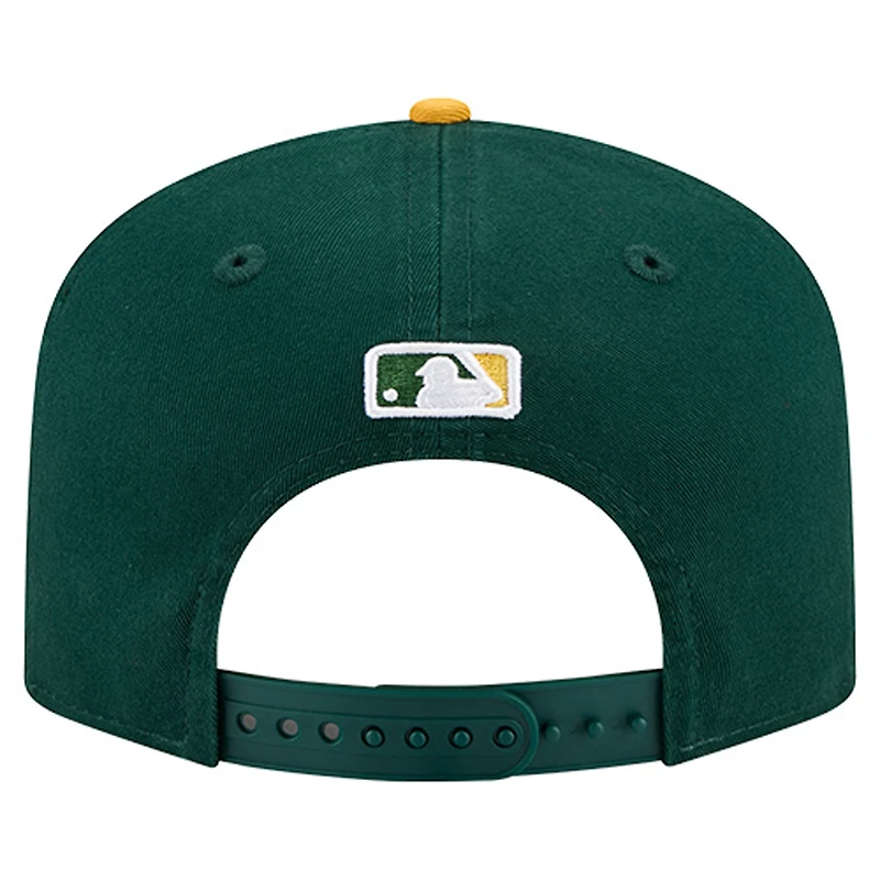 Casquette ajustable New Era Athletics Team 19TWENTY verte pour homme