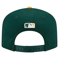 Casquette ajustable New Era Athletics Team 19TWENTY verte pour homme