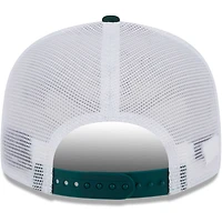 Men's New Era Green Athletics Tear Trucker 9FIFTY Snapback Hat