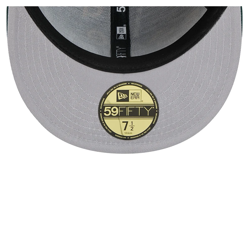 Casquette ajustée 59FIFTY verte Oakland Athletics Team Confetti de New Era pour homme