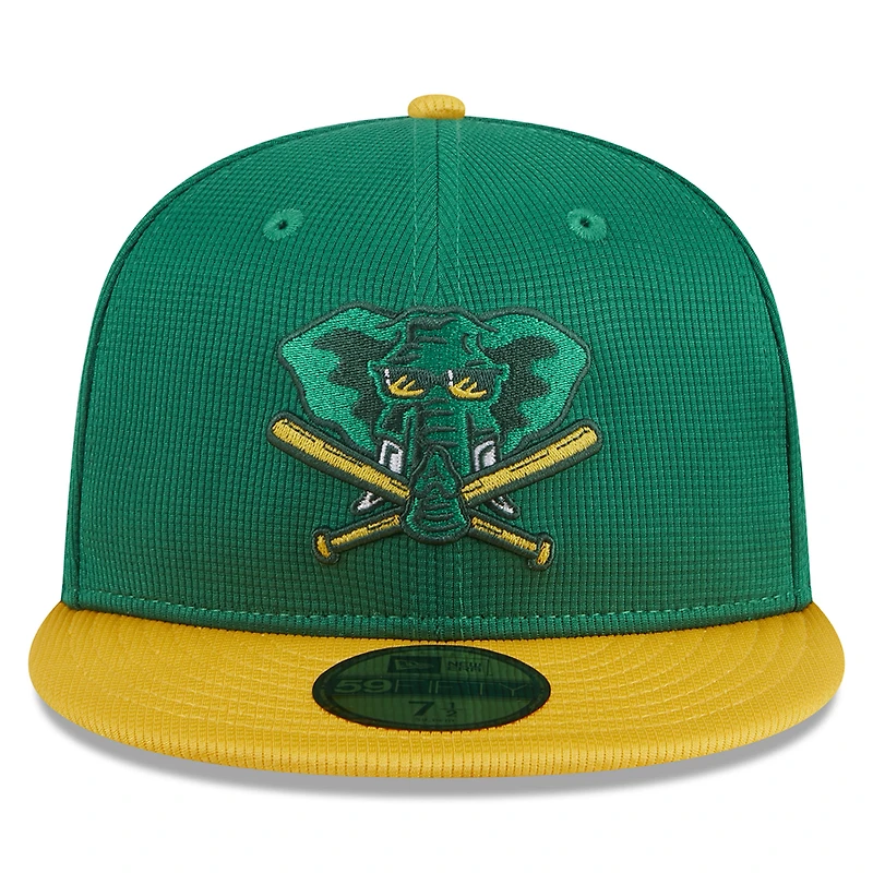 Casquette ajustée 59FIFTY Athletics 2024 de New Era pour homme