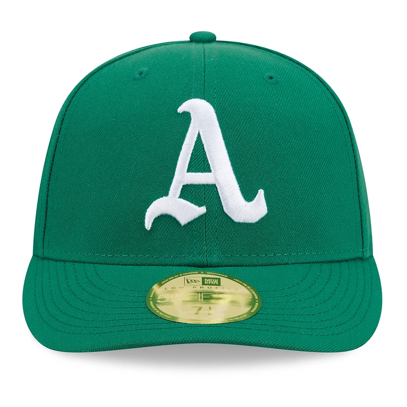 Men's New Era Kelly Green Athletics 2026 Baseball Hall of Fame 59FIFTY Low Profile Fitted Hat