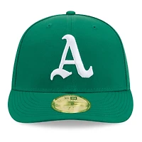 Men's New Era Kelly Green Athletics 2026 Baseball Hall of Fame 59FIFTY Low Profile Fitted Hat