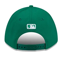 Men's New Era Kelly Green Athletics 2026 Baseball Hall of Fame 9FORTY M-Crown Adjustable Hat
