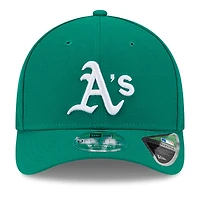 Casquette ajustable New Era Kelly Green Athletics Player Replica 9FORTY pour homme