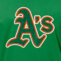 Men's New Era  Kelly Green Athletics St. Patrick's Day Shamrock Fill T-Shirt