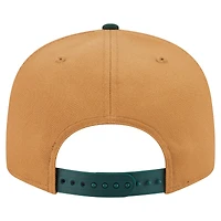 Casquette snapback New Era Athletics 9FIFTY kaki/vert pour homme