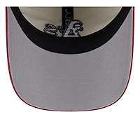 Casquette ajustable New Era Khaki/Red Athletics 2024 Fourth of July 9TWENTY pour homme
