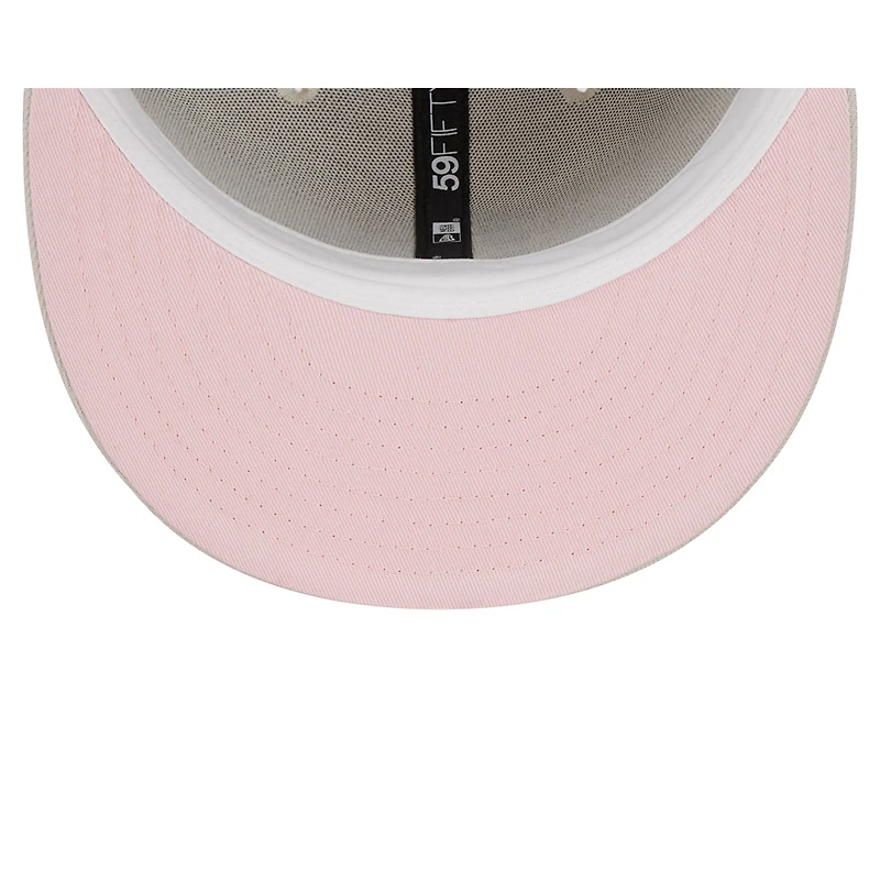 Men's New Era Khaki Athletics 2023 Mother's Day On-Field 59FIFTY Fitted Hat