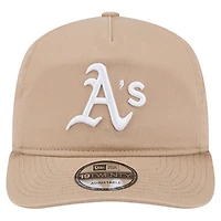 Men's New Era Light Beige Athletics Cam 19TWENTY Adjustable Hat