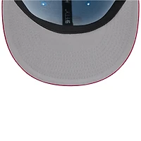 Men's New Era Light Blue/Red Athletics 2025 Fourth of July 59FIFTY Fitted Hat