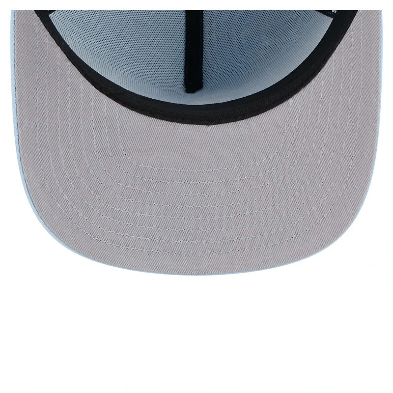 Men's New Era  Light Blue Athletics Color Pack A-Frame 59FIFTY Fitted Hat