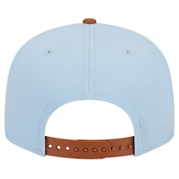 Men's New Era Light Blue Athletics Spring Color Two-Tone 9FIFTY Snapback Hat