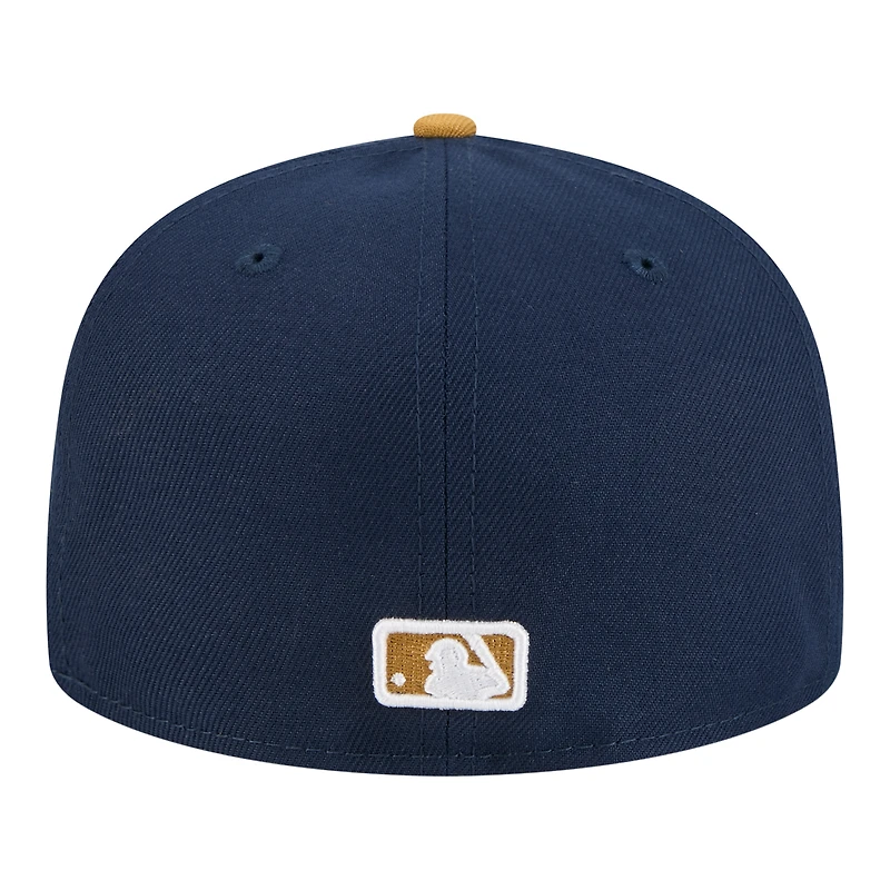 Men's New Era Turquoise/Charcoal Athletics Two-Tone Color Pack 59FIFTY Fitted Hat